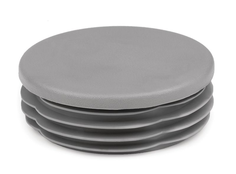 Post Accessories Plastic End Cap Grey
