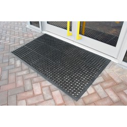 Entrance mat - slip resistance - black 0.9m x 1.5m Coba - Rampmat