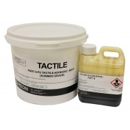Tactile blister tile adhesive