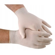 Latex Protective Gloves Powdered - Box of 100 