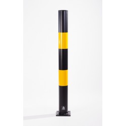 Bollard Steel Black and Yellow 1000 Autopa Bollard Steel Black and Yellow 1000 Autopa