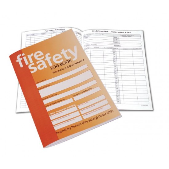 Fire Safety Log Book A5