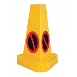 Traffic Road Cone Three sided - No Waiting Traffic Road Cone Three sided - No Waiting