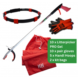 Litter Picking - Group Tidy Up Kit For Volunteers Adult Litterpicker Pro Litter Picking - Group Tidy Up Kit For Volunteers Adult Litterpicker Pro