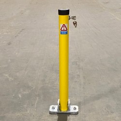 Hinged Lockable Parking Post 