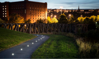 What are the main benefits of installing Solar Powered Lighting?