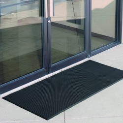 Entrance Mat - rubber with beveled edges Black  Entrance Mat - rubber with beveled edges Black
