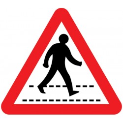 Pedestrian Crossing 2 sizes Pedestrian Crossing 2 sizes
