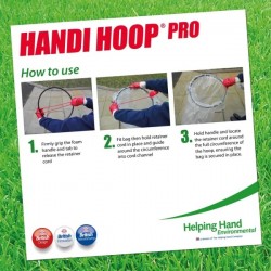 Handihoop Pro Litter Hoop with Handle