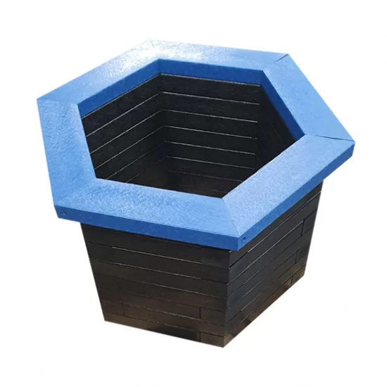 Recycled Hive Planter - Black