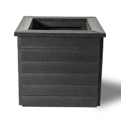 Recycled Planter - With Rim - Square