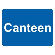 Site Signs - Canteen - 5 Pack
