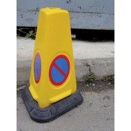 Traffic Road Cone - Three sided No Waiting Pack of 200