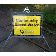 Speedwatch sign - rectangular