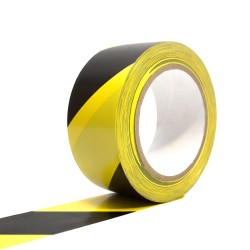 Line marking hazard warning floor tape 50mm wide x 33m per roll